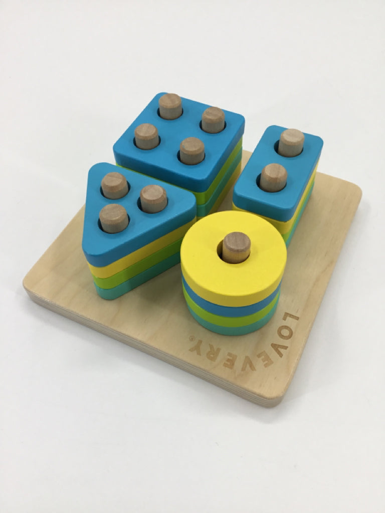 Lovevery Sort & Stack Peg Puzzle