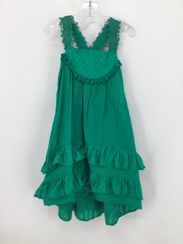 Matilda Jane Clothing Child Size 4 Green Dress - girls