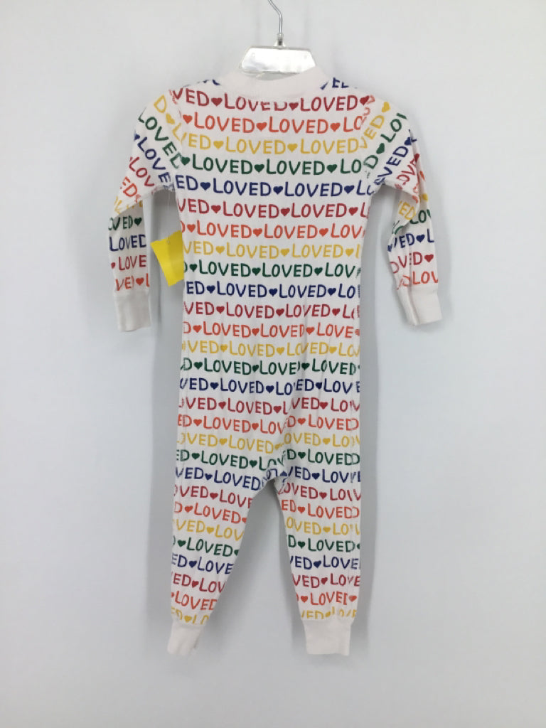 Hanna Andersson Child Size 2 Multi-Color Pajamas - girls
