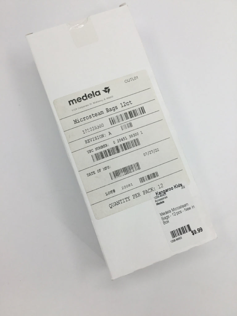 Medela Microsteam Bags - 12 pcs