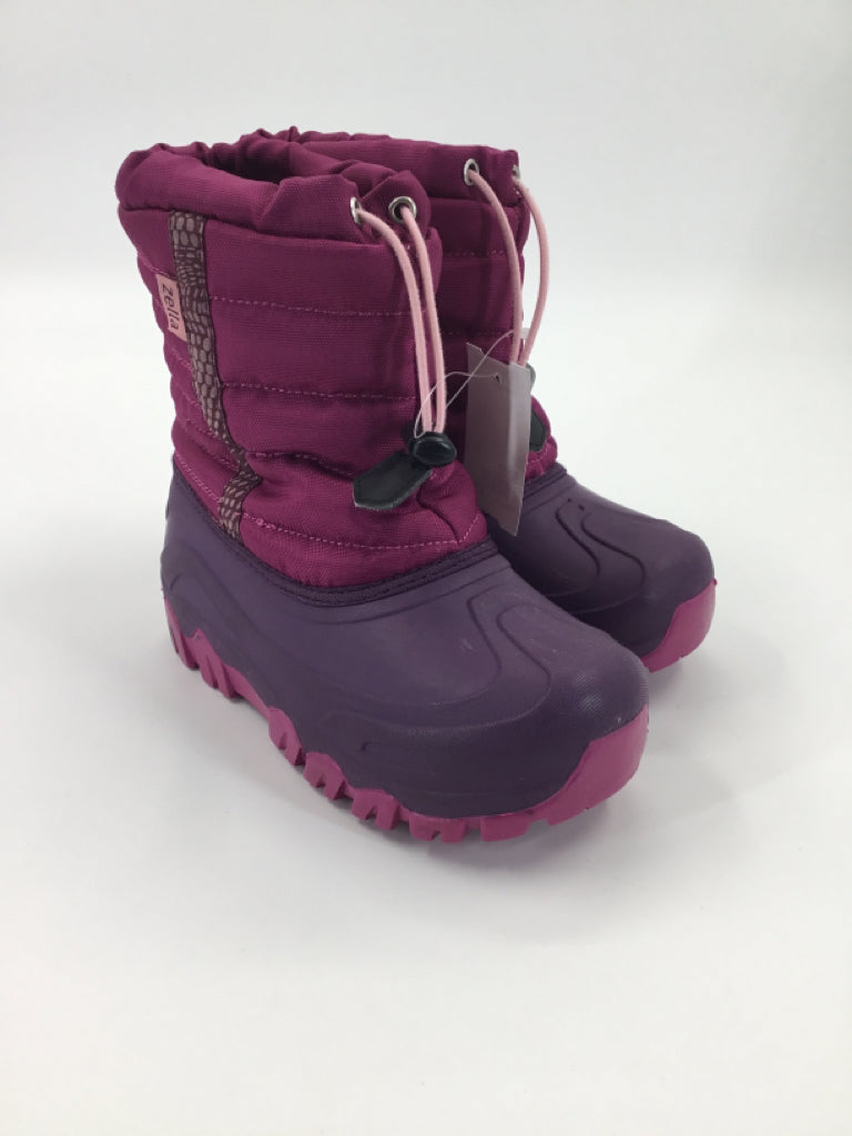 Zella Child Size 13 Pink Rain/Snow Boots