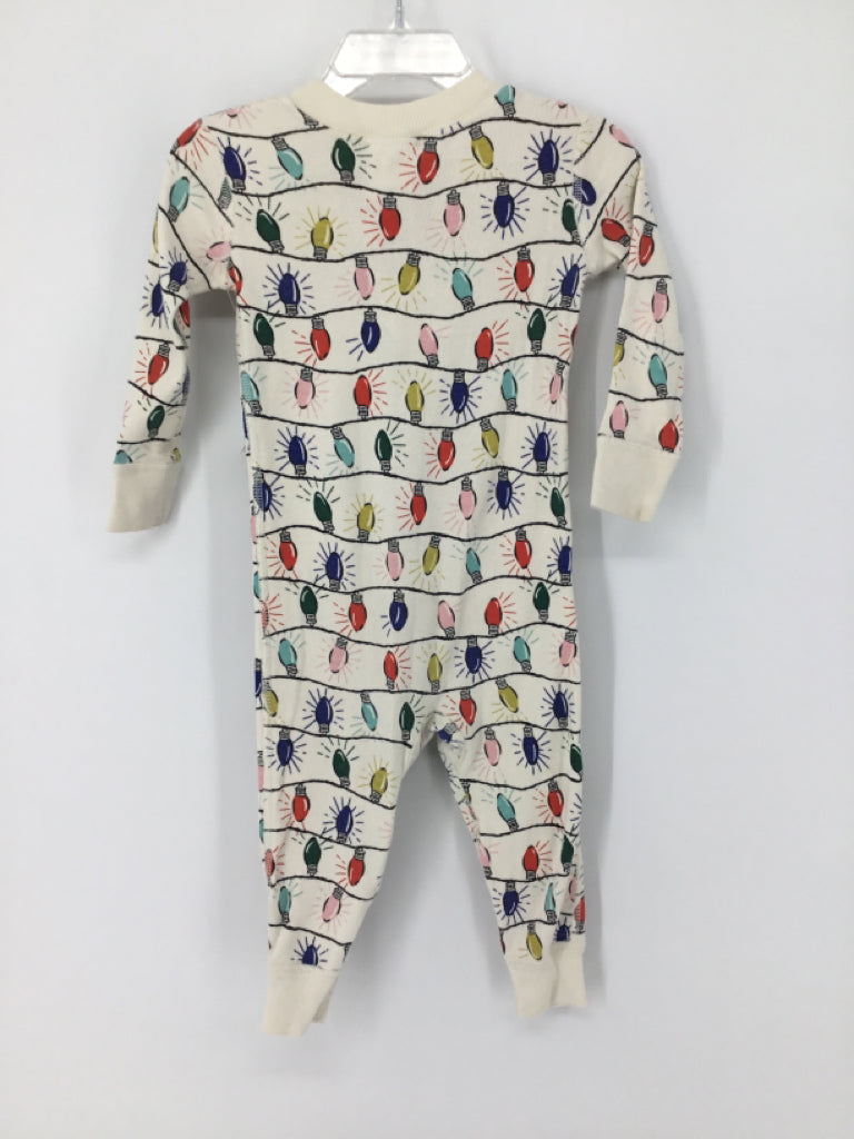 Hanna Andersson Child Size 18-24 Months Multi-Color Christmas Pajamas