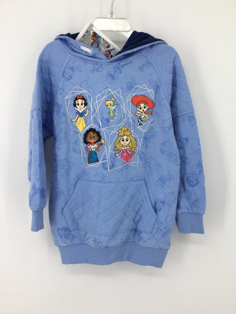 Disney 100 Child Size 4 Blue Sweatshirt - girls