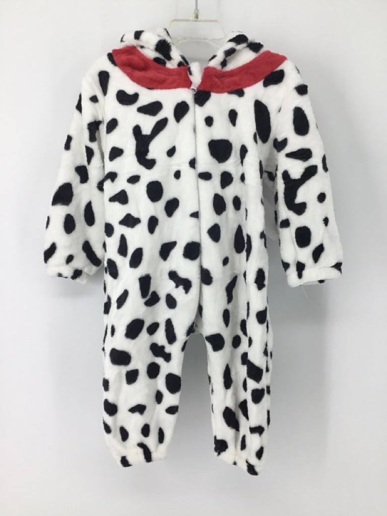 brandless Child Size 6-9 Months White Dalmation Halloween Costume