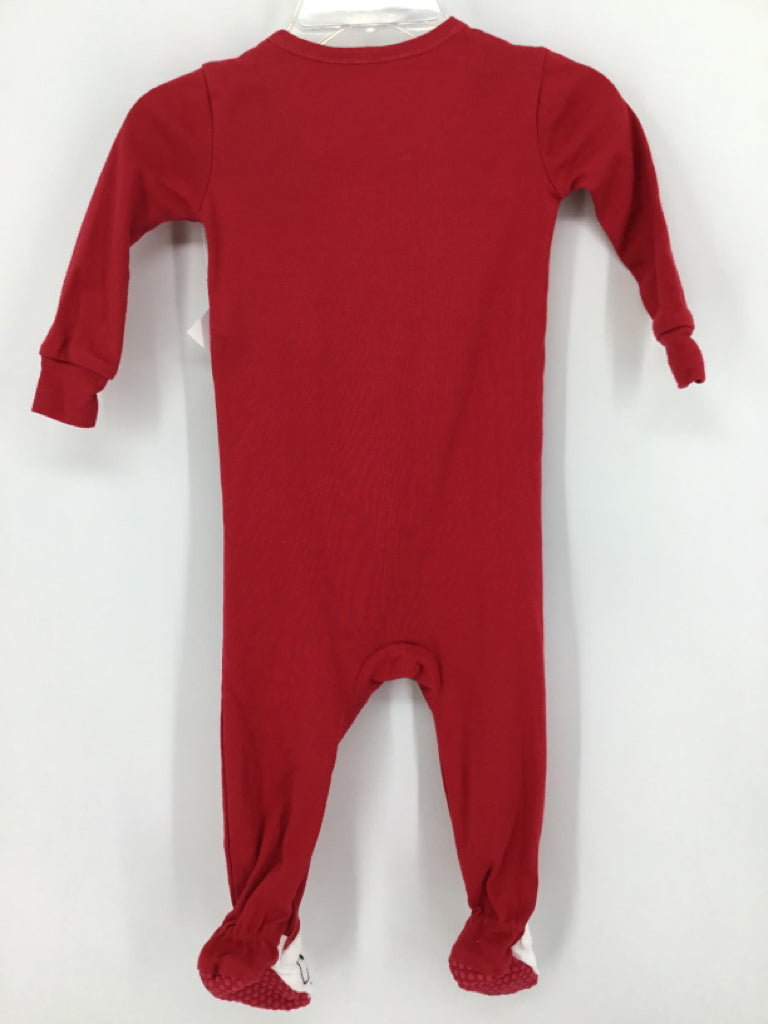 PJ Place Child Size 6-9 Months Red Christmas Sleeper