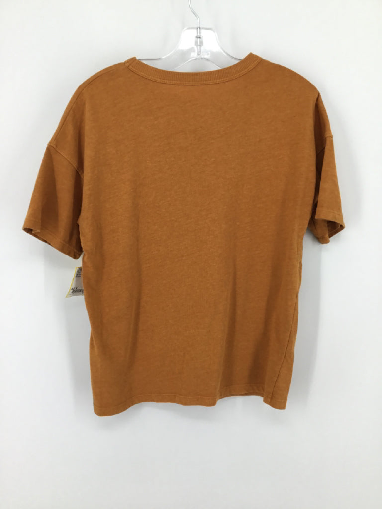 Cat & Jack Child Size 8 Mustard Solid T-shirt - boys