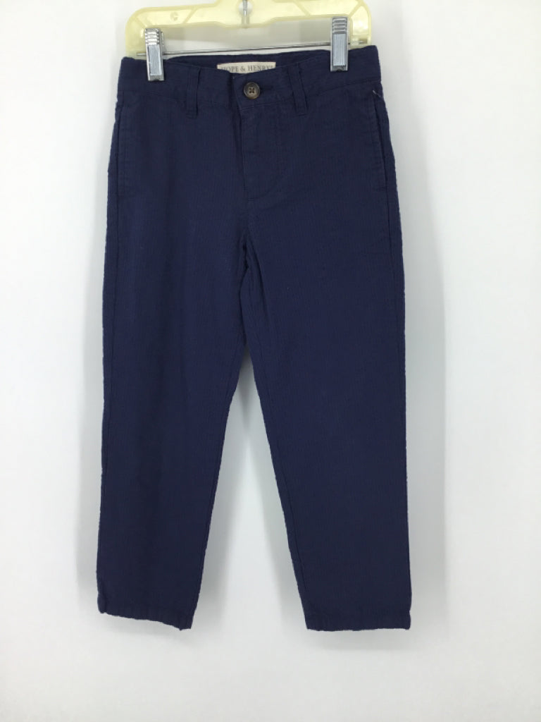 Hope & Henry Child Size 5 Natural Solid Pants - boys