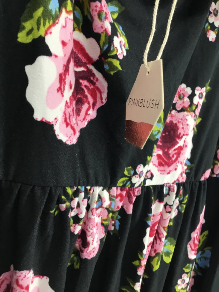 Pink Blush Size M Poly Blend Dress - Maternity