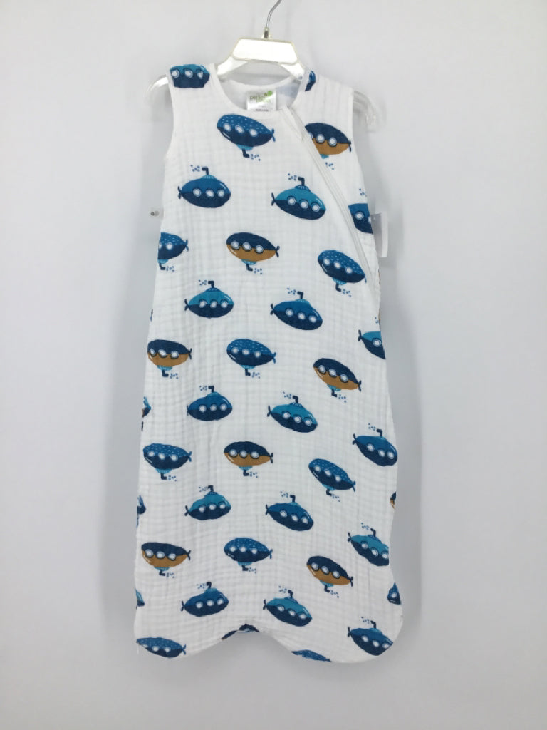 Perlimpinpin Child Size M White Sleep Sacks & Swaddles