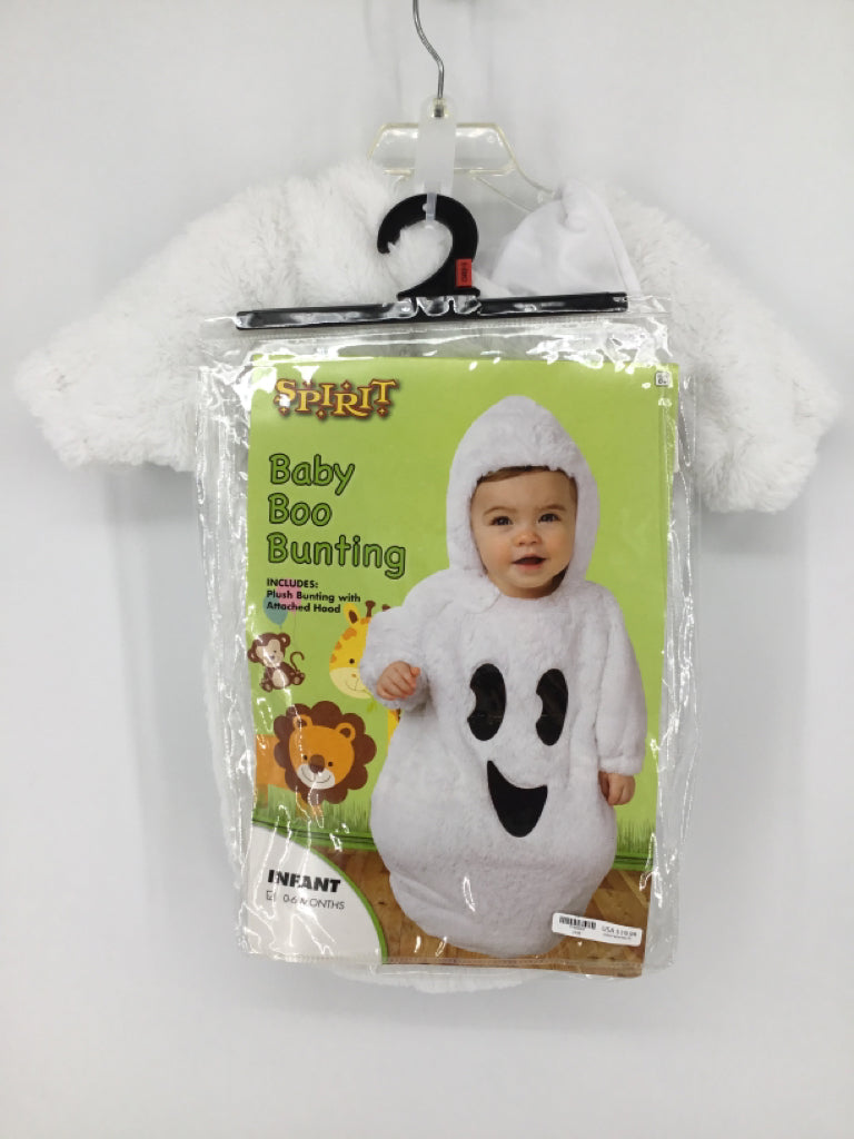 Spirit Child Size 0-6 Months White Ghost Halloween Costume