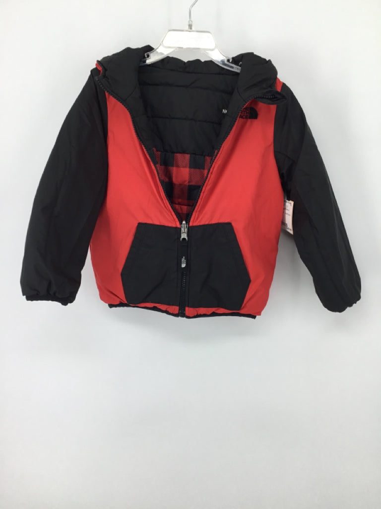 The North Face Child Size 4 Red Solid Outerwear - boys