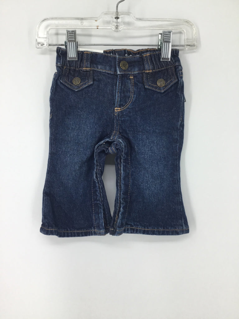 Baby Gap Child Size 3-6 Months Blue Jeans - girls