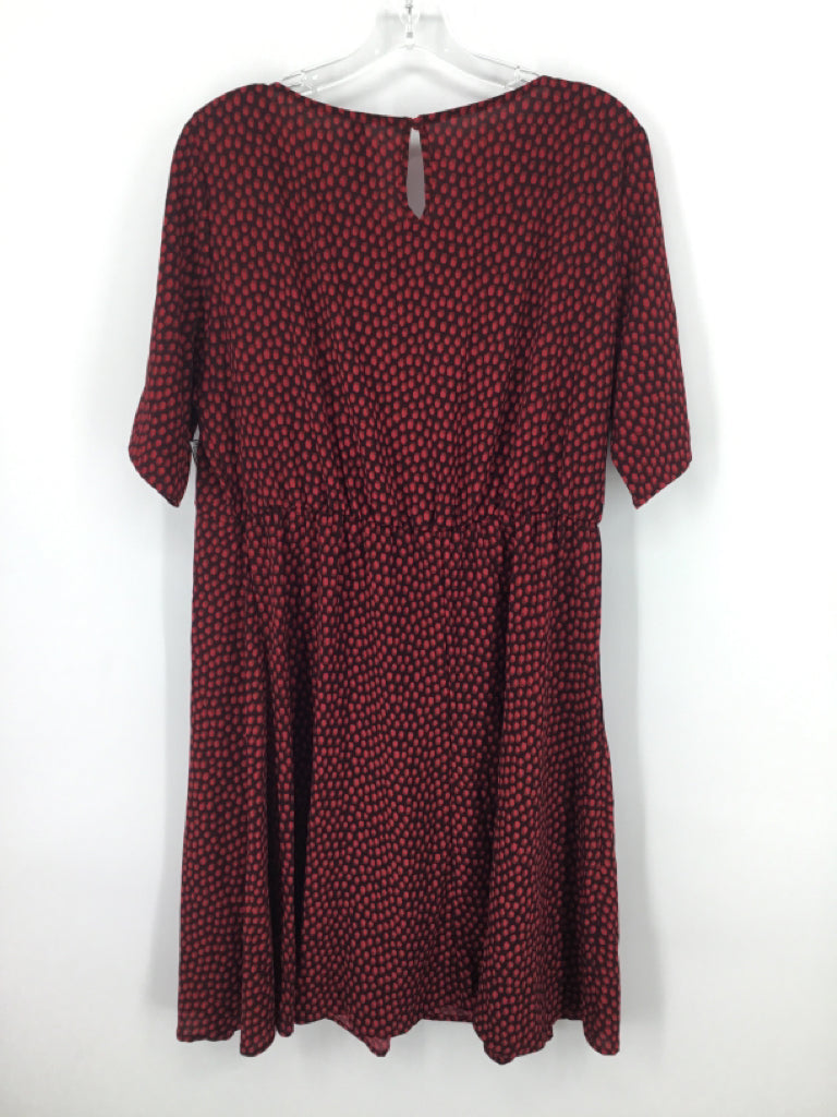 Seraphine Size L Poly Blend Dress - Maternity