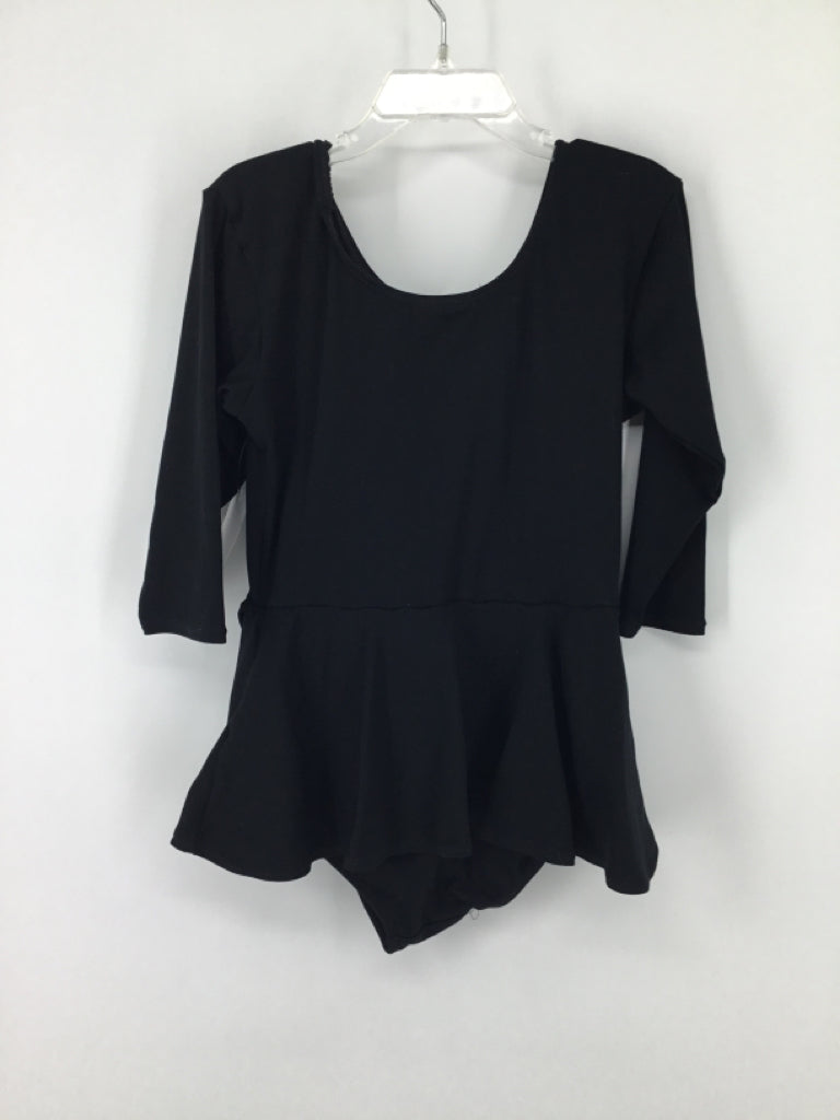 Girls in Motion Child Size 8 Black Dance - girls