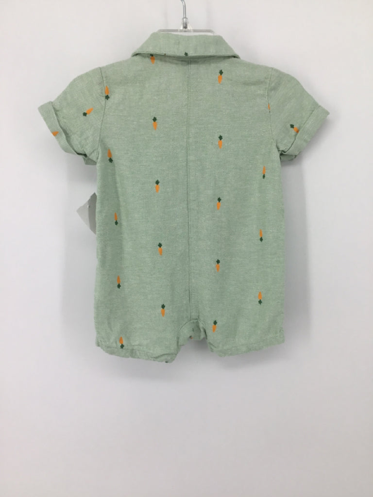 Old Navy Child Size 0-3 Months Green Easter Outfit