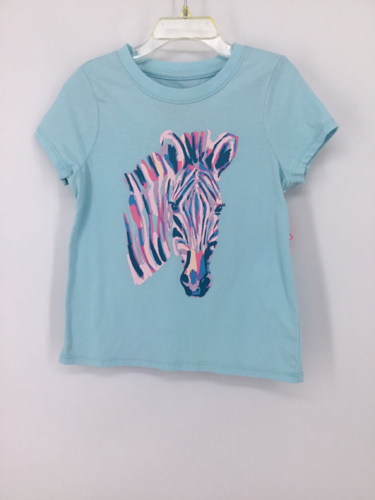 Cat & Jack Child Size 4 Blue T-shirt - girls