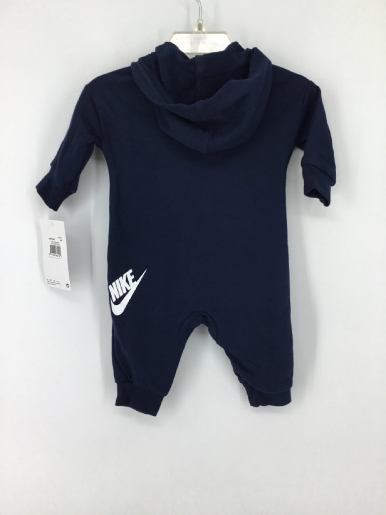 Nike Child Size 3 Months Navy screen printed Outfit - boys