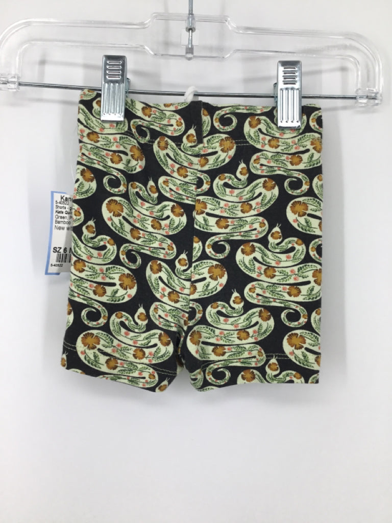 Kate Quinn Organics Child Size 6 Months Green Shorts - girls