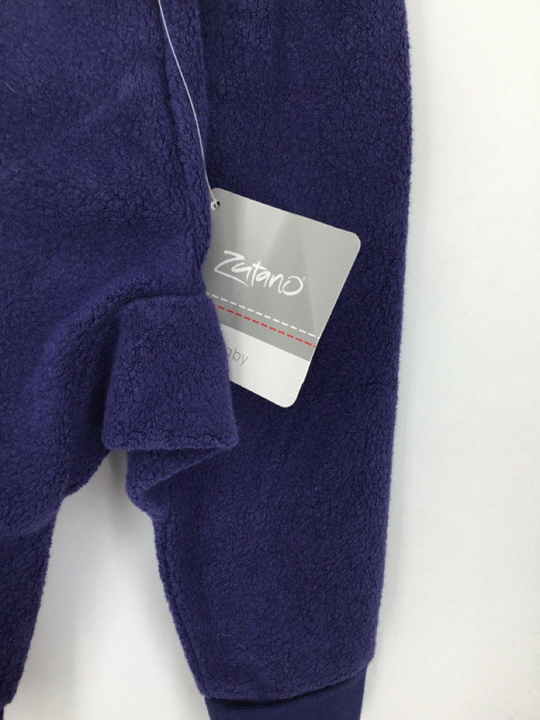 Zutano Child Size 6 Months Blue Solid Pants - boys
