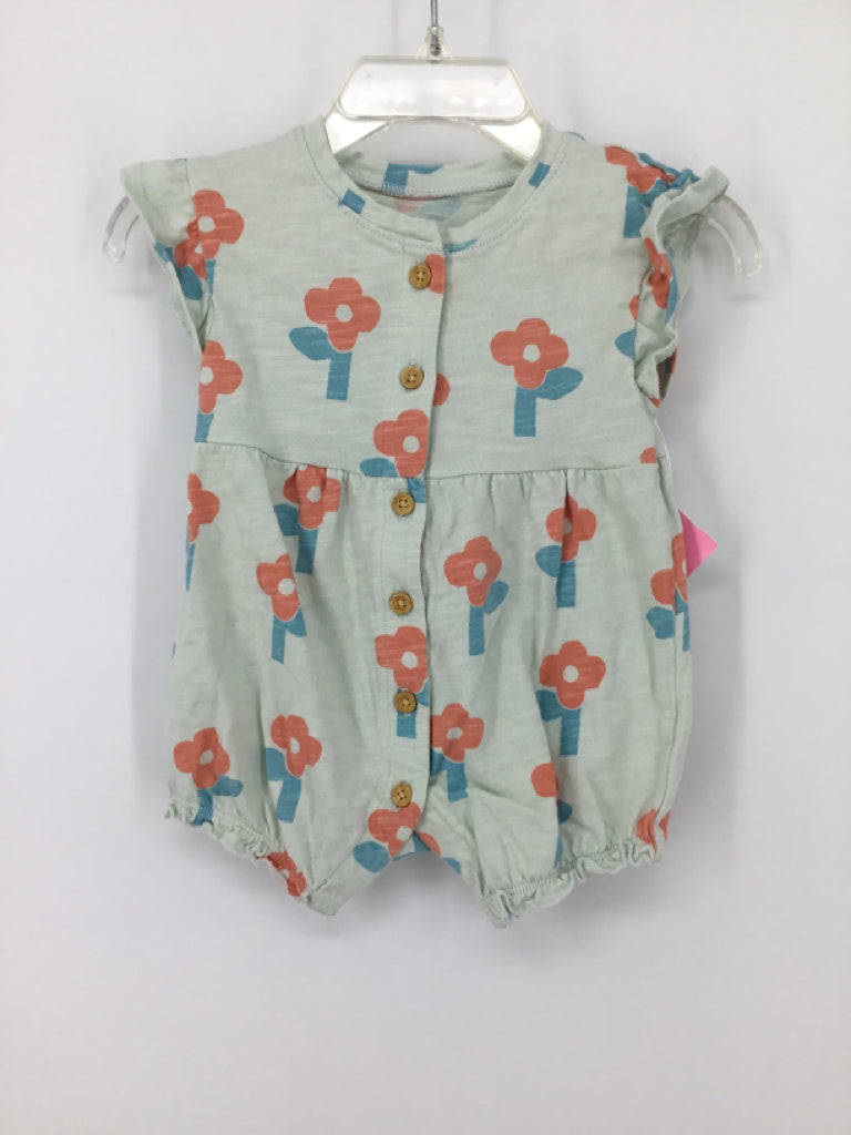 Little Co Child Size 3 Months Blue Outfit - girls