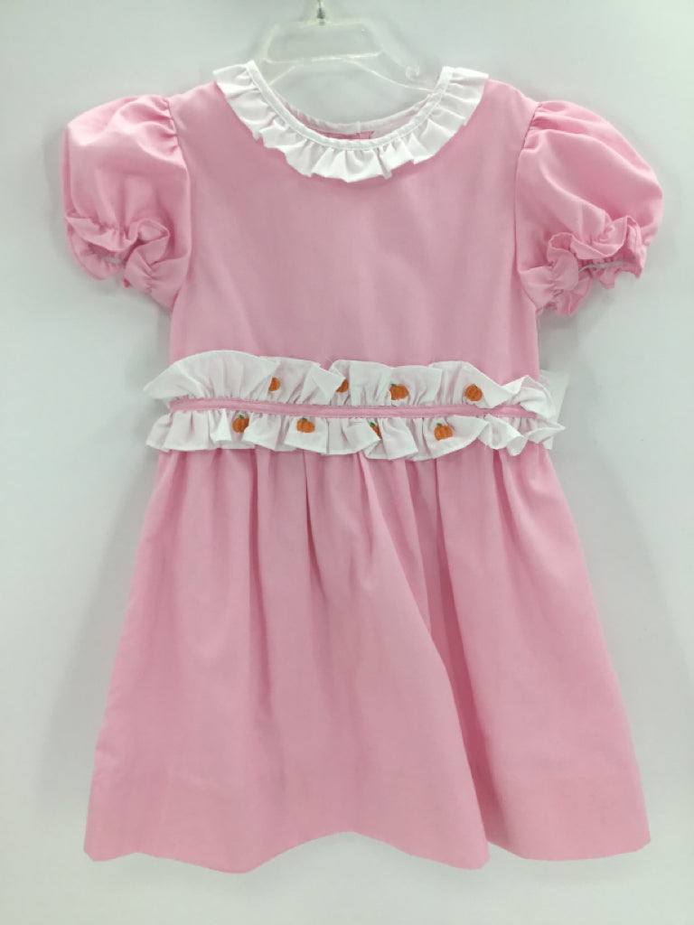 Eliza James Child Size 6 Pink Thanksgiving Dress