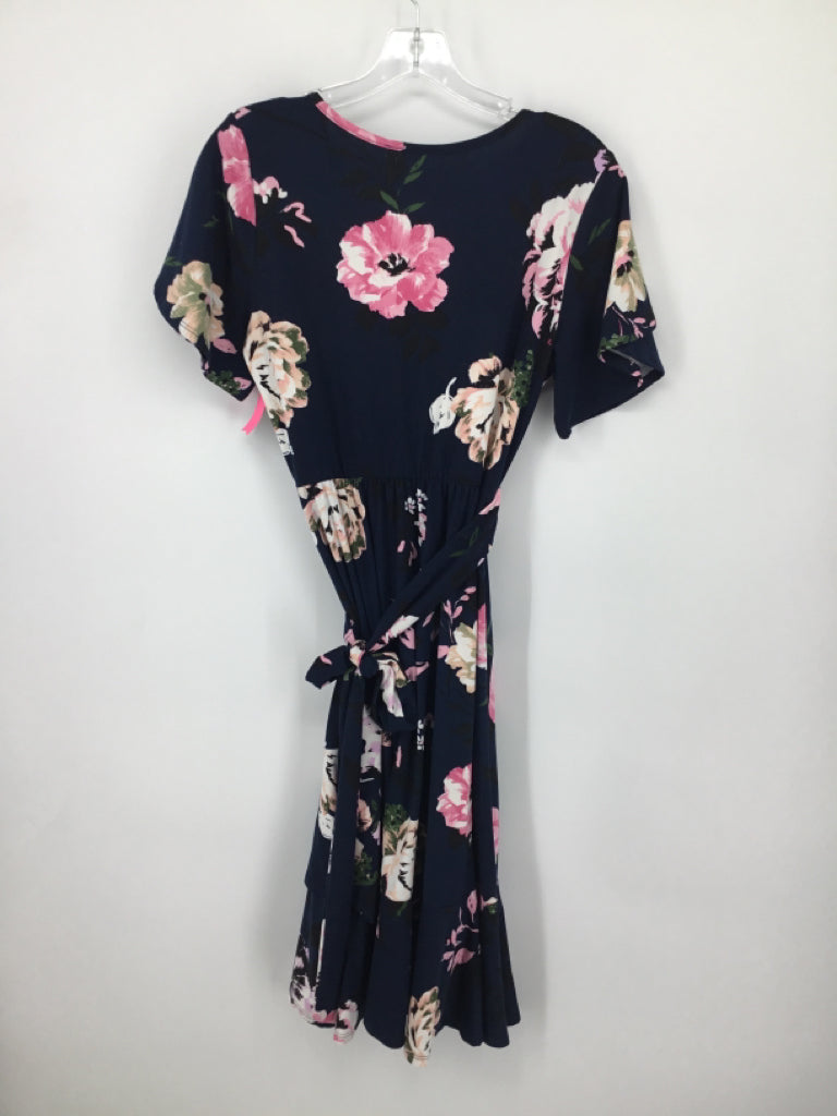 Pink Blush Size S Poly Blend Dress - Maternity