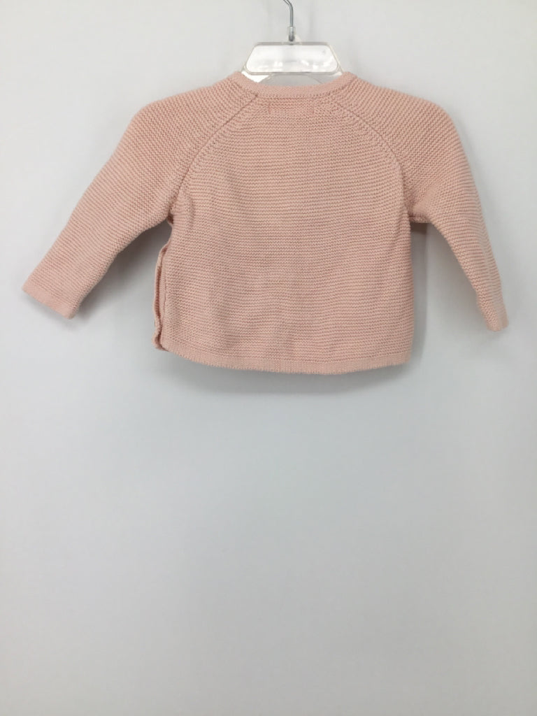 Zara Child Size 3-6 Months Pink Sweater - girls