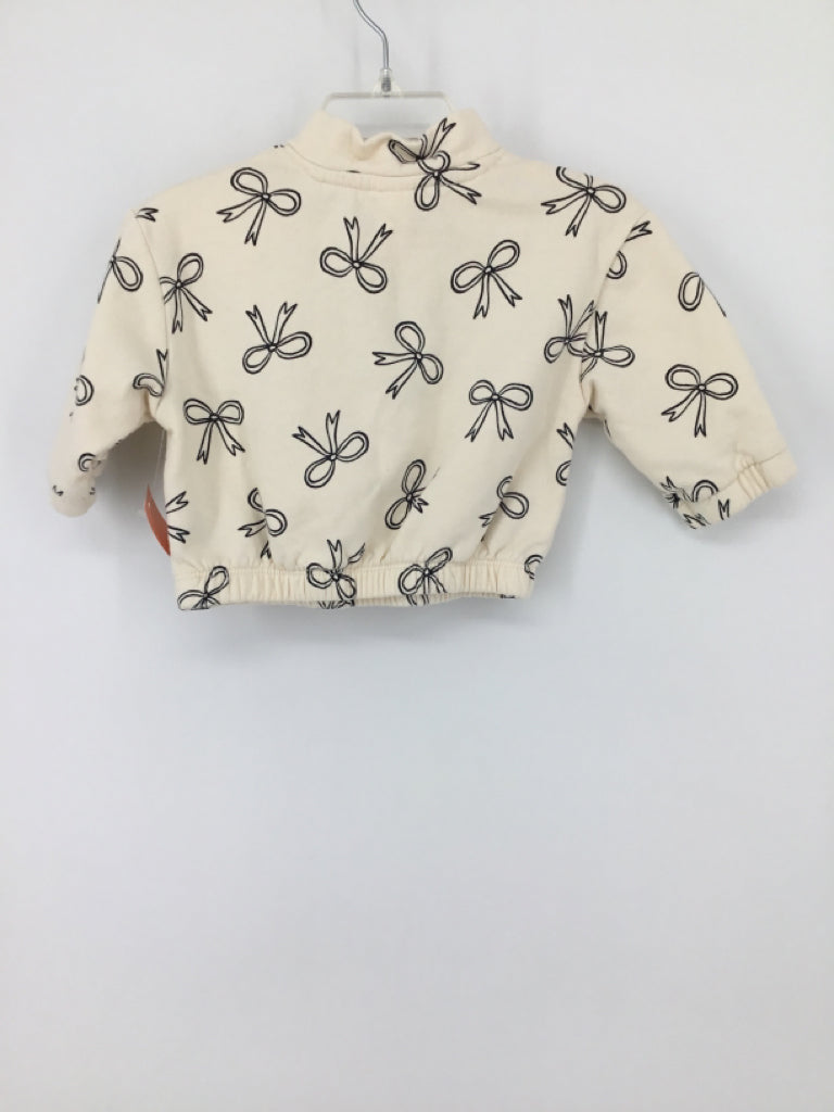Cat & Jack Child Size 6-9 Months Cream Sweatshirt - girls