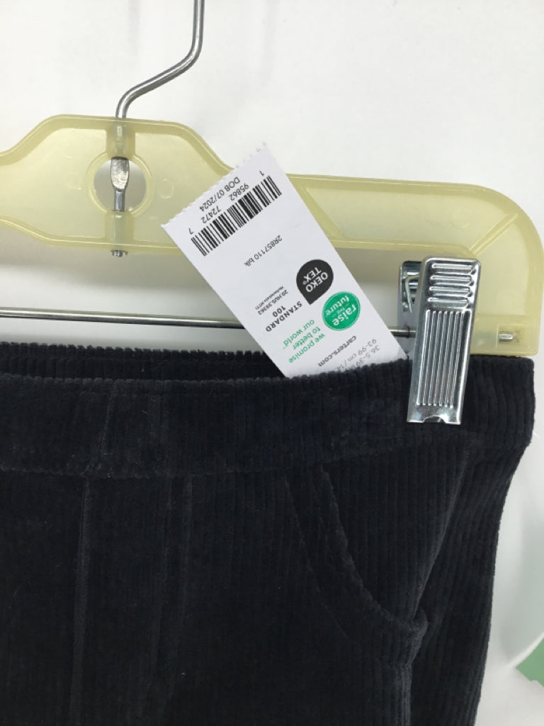 Carter's Child Size 3 Black Pants - girls