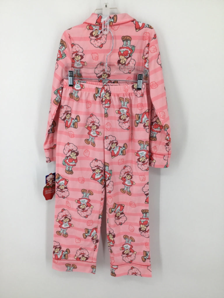 Strawberry Shortcake Child Size 6 Pink Pajamas - girls