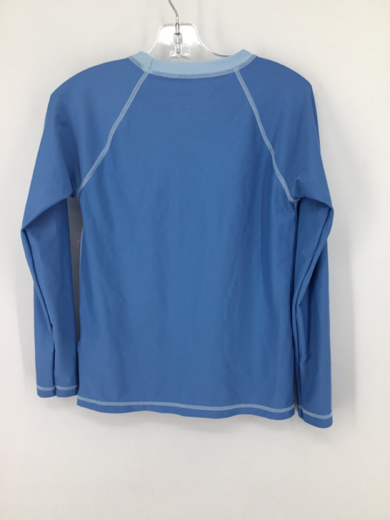 Crewcuts Child Size 8 Blue Solid Swimwear - boys