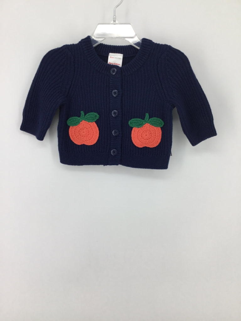 Hanna Andersson Child Size 0-3 Months Navy Sweater - girls
