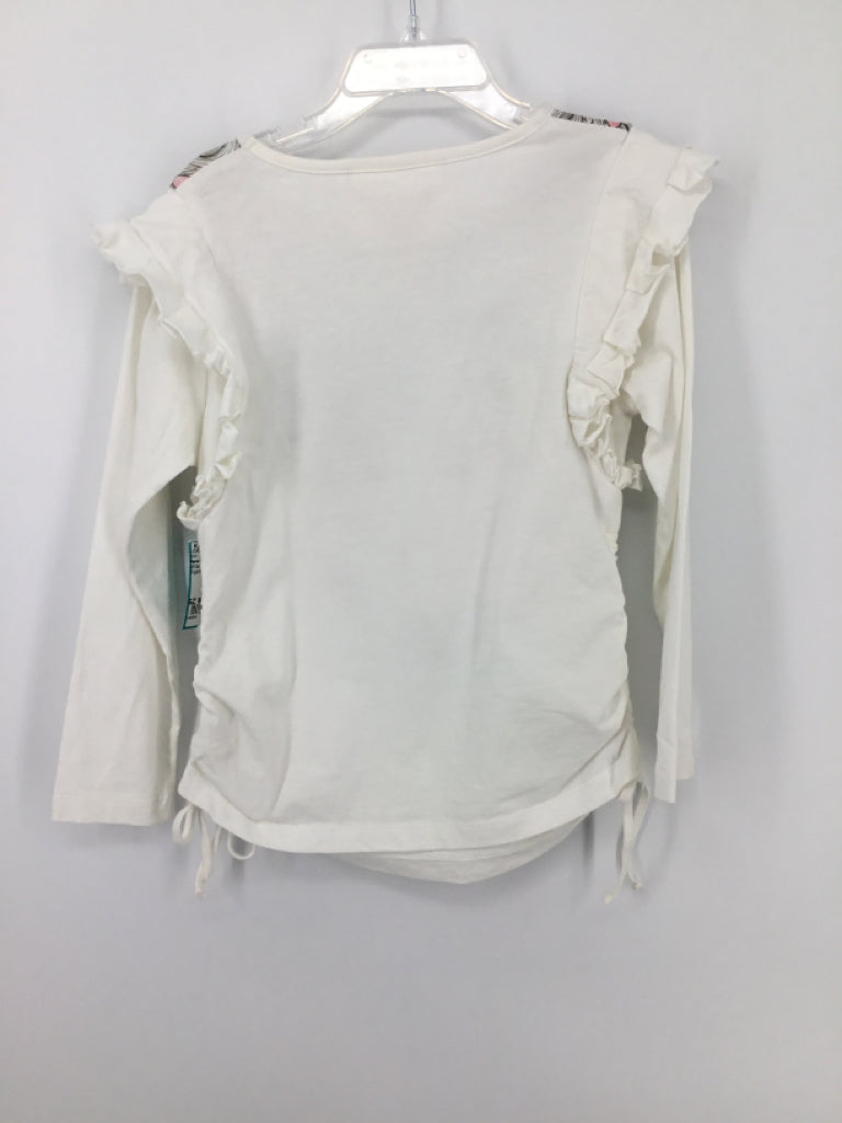 Paper Wings Child Size 6 White Shirt - girls