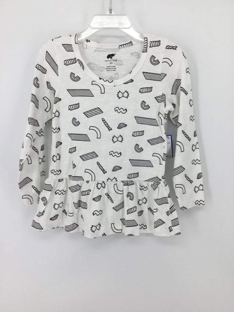 Monica + Andy Child Size 4 White Shirt - girls