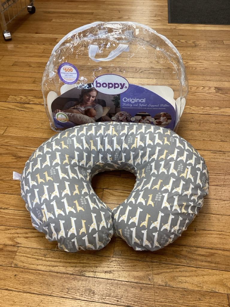 Boppy Gray Nursing Pillow
