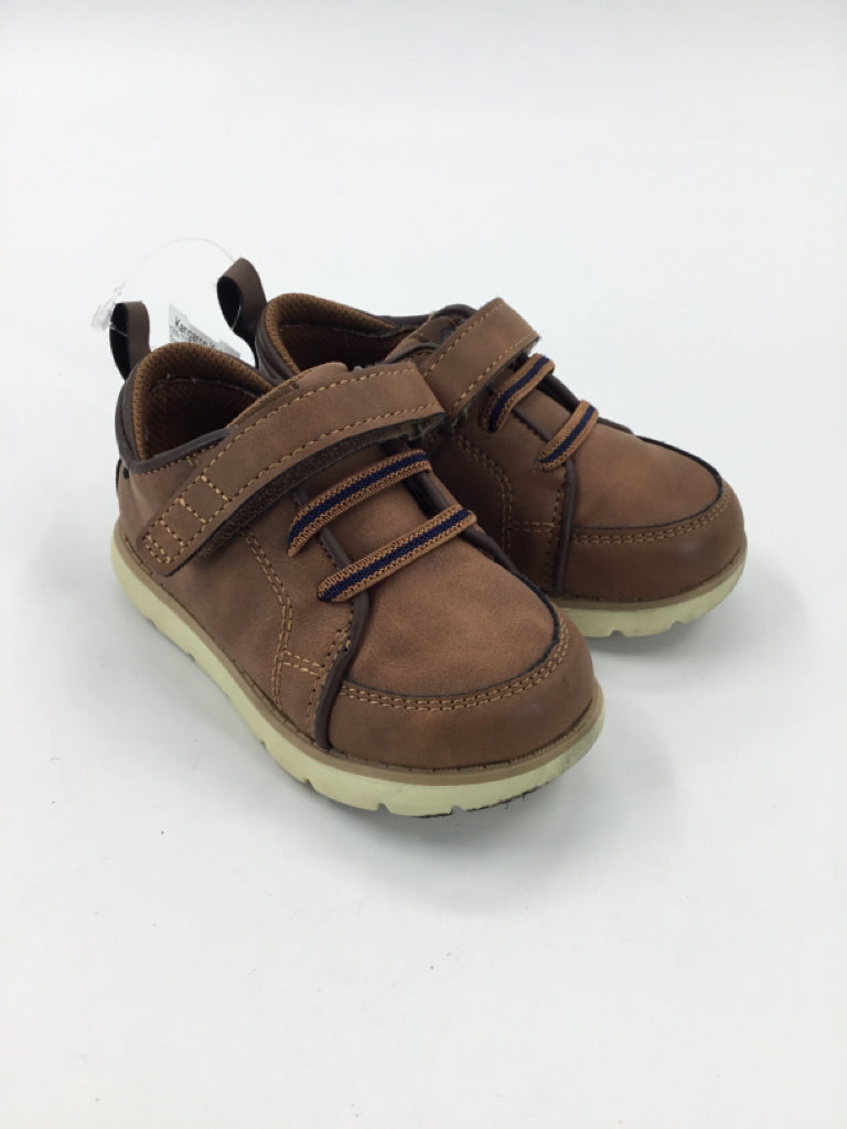 Stride Rite 360 Child Size 7 Toddler Beige Dress Shoes