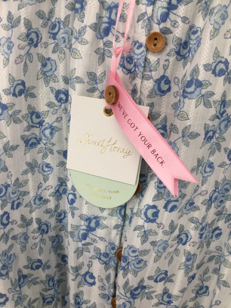 Sweet Honey Child Size 14 Blue Shirt - girls