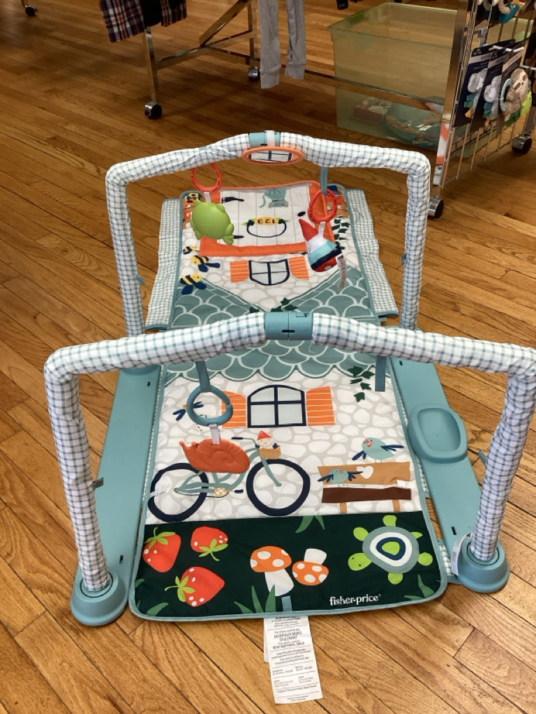 Fisher-Price 3-in-1 Crawl & Play Activity Gym with Mirror