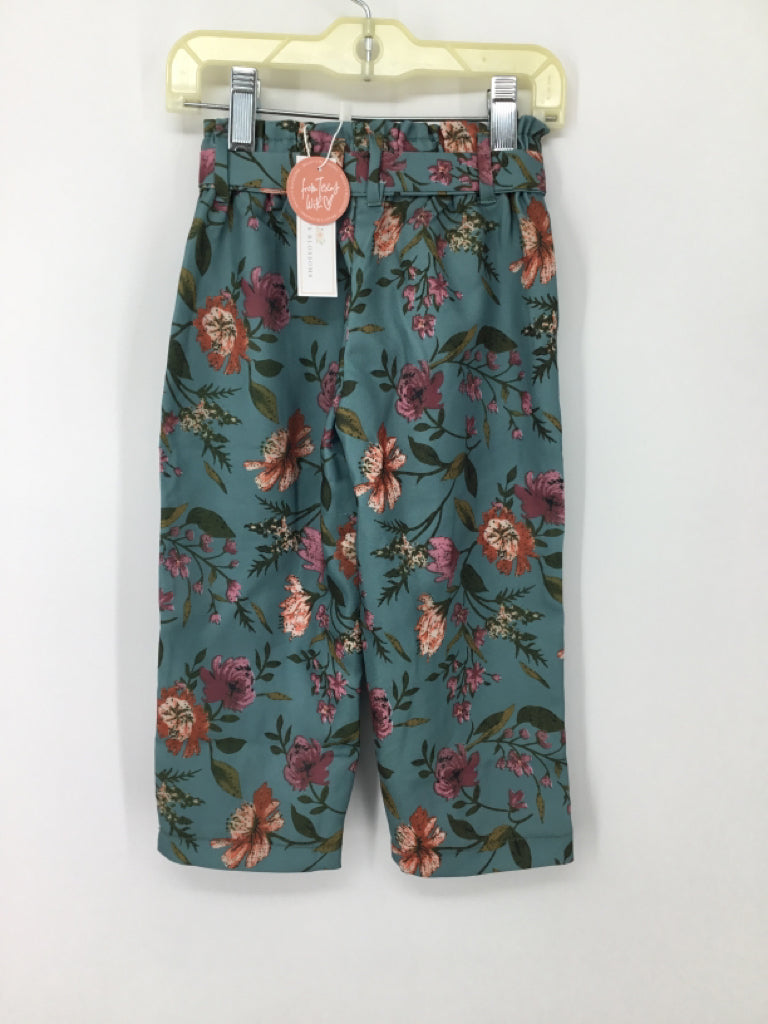 Bailey Bloosoms Child Size 18-24 Months Blue Pants - girls