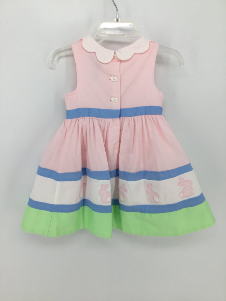 Maggie & Zoe Child Size 12 Months Pink Easter Dress