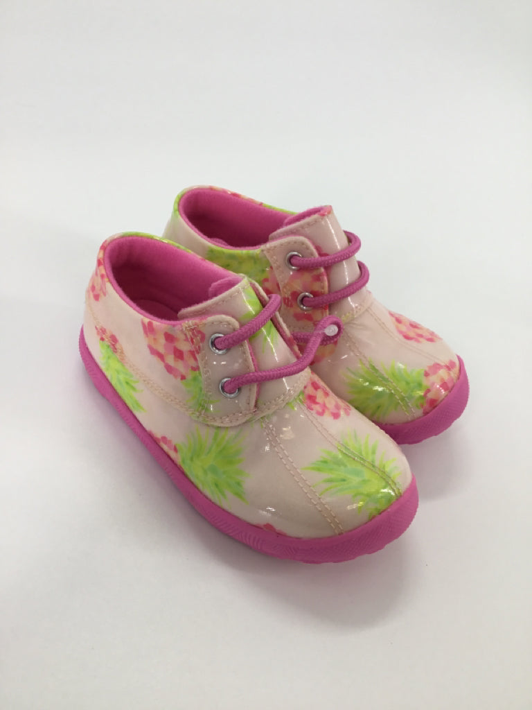 Natural Steps Child Size 7 Youth Pink Rain/Snow Boots