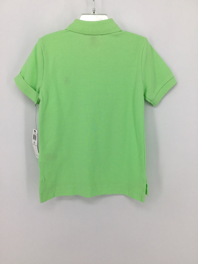 Ralph Lauren Child Size 4 Green Solid Shirt - boys