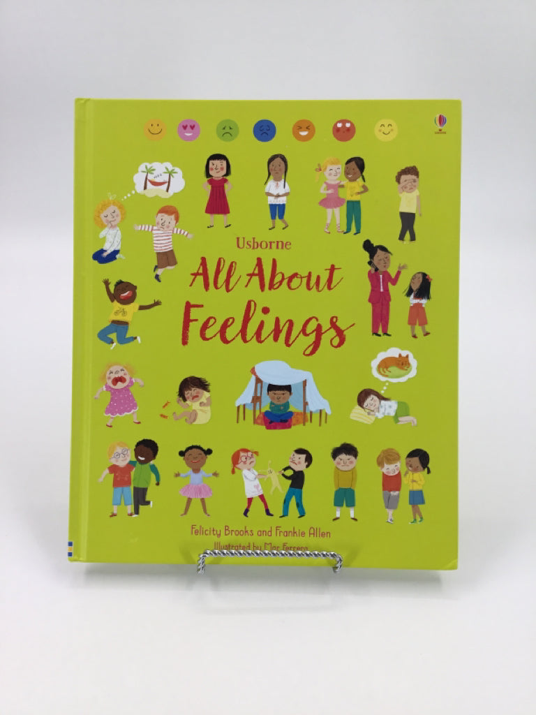 Usborne All About Feelings Hardcover Book