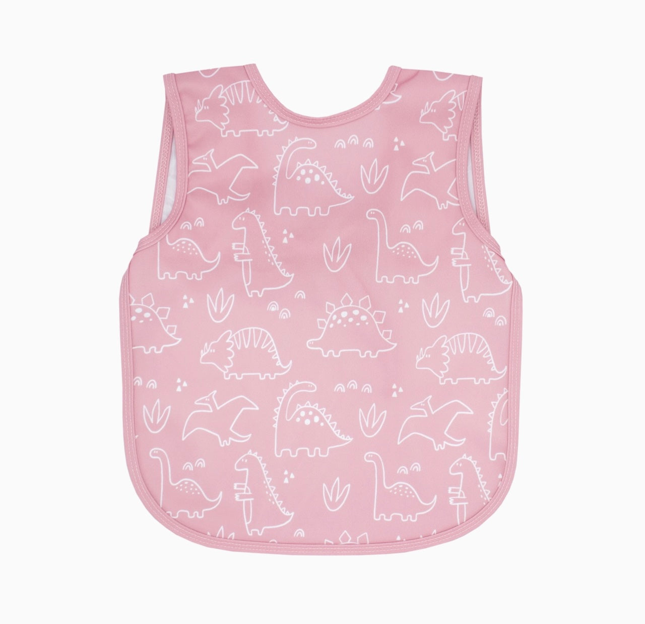 Bapron - Dino Friends (Blush) Preschool Size (3-5 YRS)