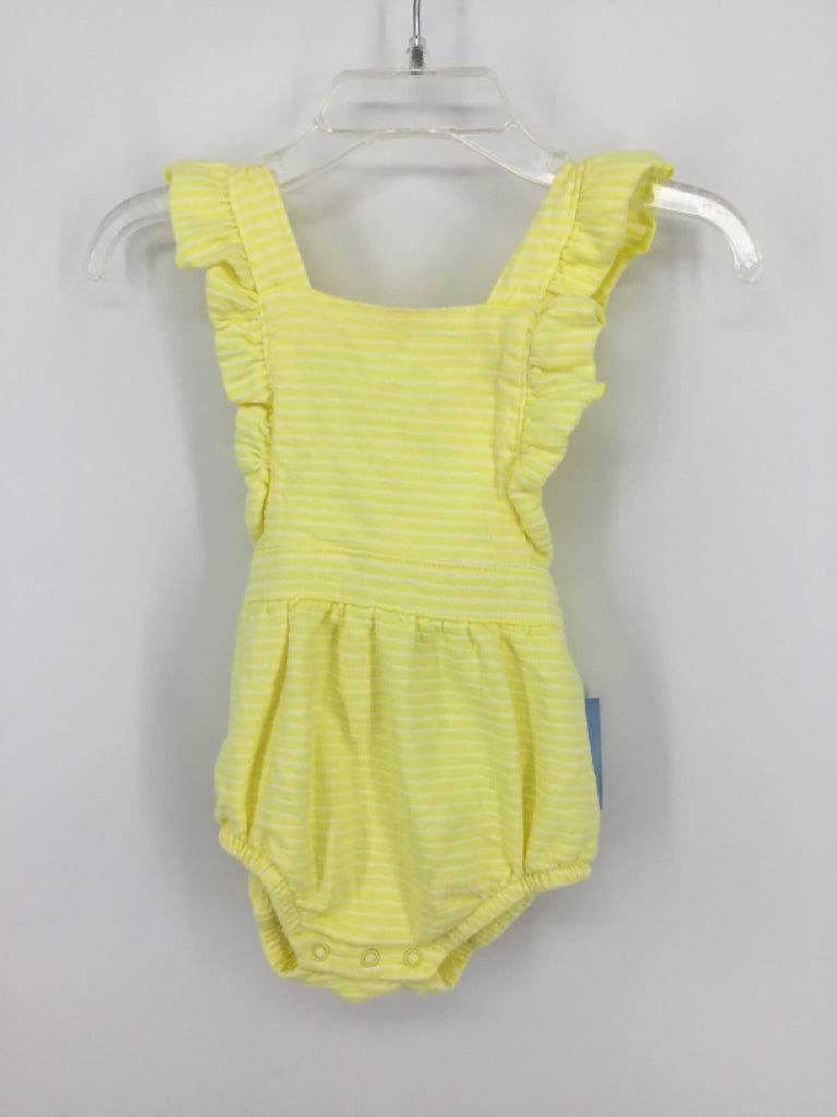 Cat & Jack Child Size 3-6 Months Yellow Outfit - girls