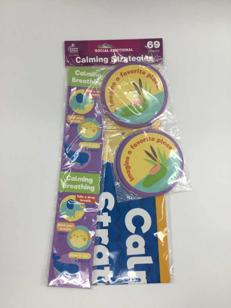 Carson Dellosa Education Social-Emotional Calming Strategies Kit
