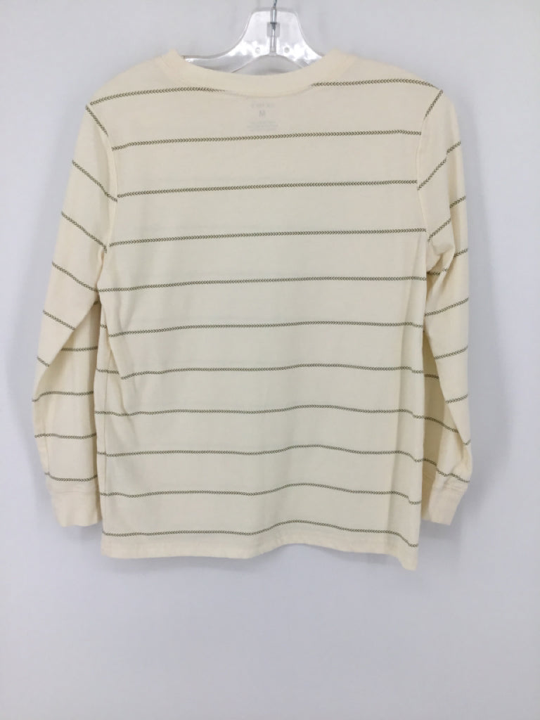 Carter's Child Size 8 Cream Stripe T-shirt - boys