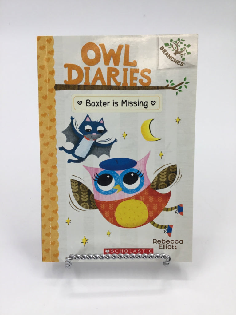 Owl Diaries: Baxter is Missing Paperback Book
