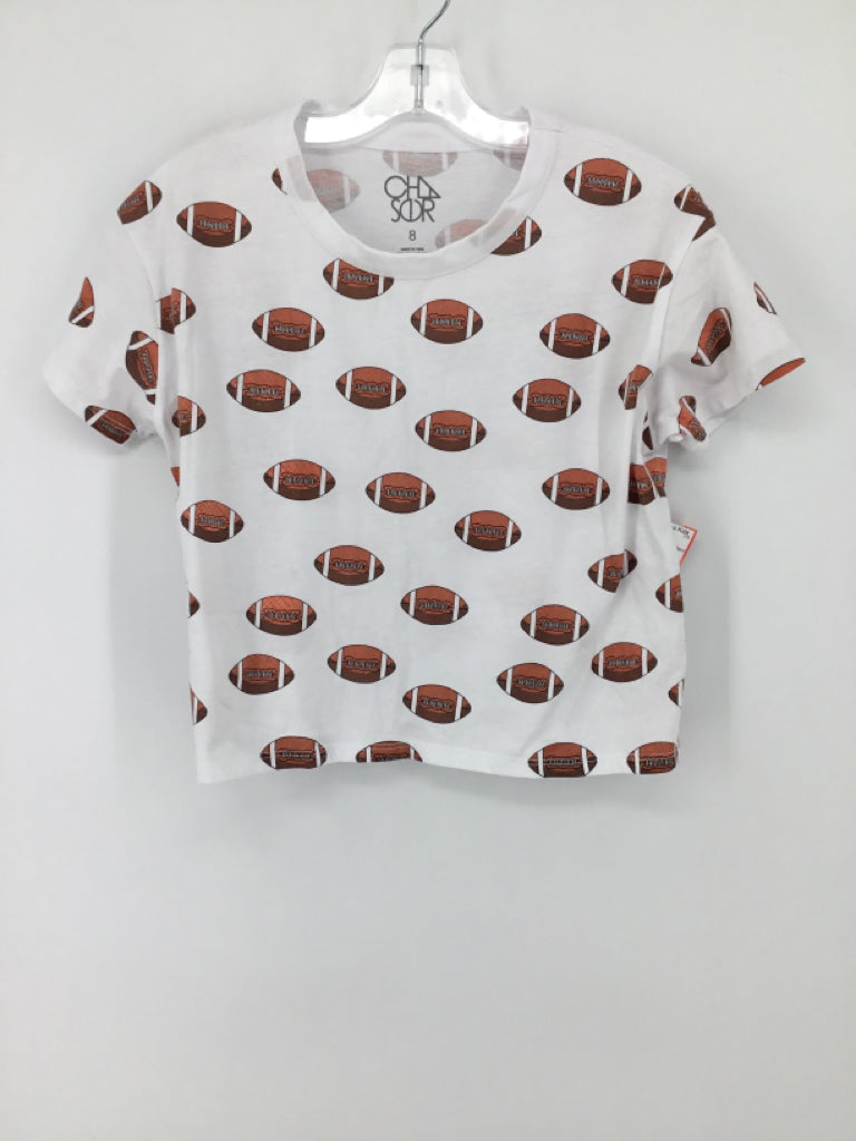 Chaser Child Size 8 White Sports T-shirt - boys