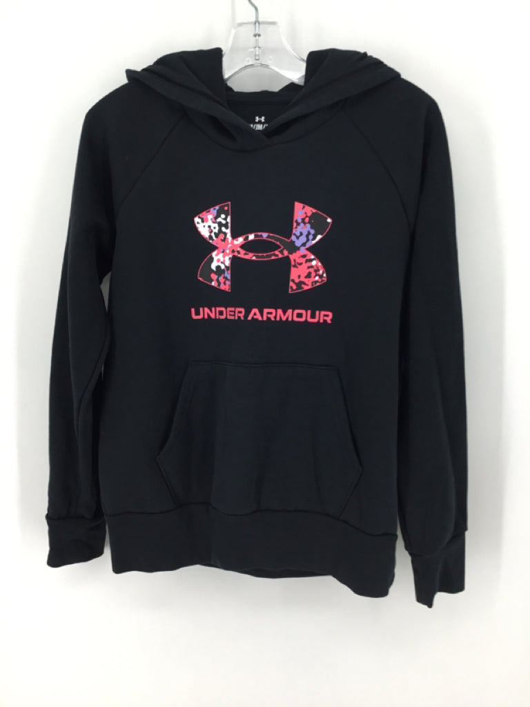 Under Armour Child Size 10 Black Sweatshirt - girls